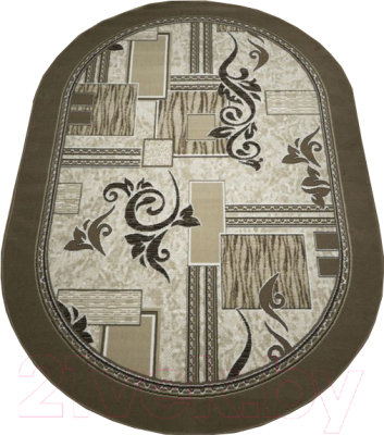 Ковер Белка Лайла Де Люкс Овал 15839 10834 - фото