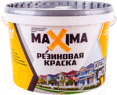 Краска Super Decor Maxima резиновая №106 Сахара - фото