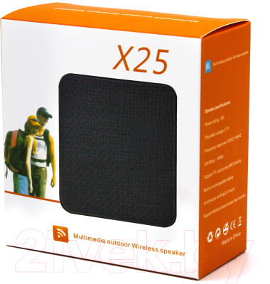 Портативная колонка Arka X25 Outdoor 11006.02 (черный)