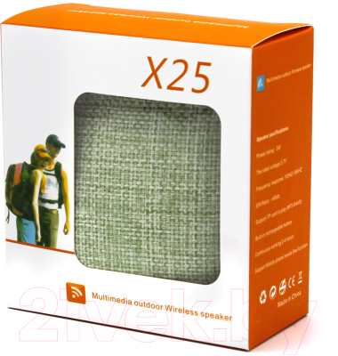 Портативная колонка Arka X25 Outdoor 11006.04 (зеленый)