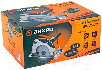 Дисковая пила Вихрь ДП-235/2200 (72/11/2)