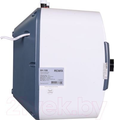 Накопительный водонагреватель Ресанта ВН-10В (74/5/5)