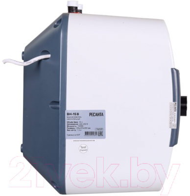 Накопительный водонагреватель Ресанта ВН-15В (74/5/6)