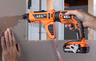 Профессиональный шуруповерт AEG Powertools BTS 18 BL-0