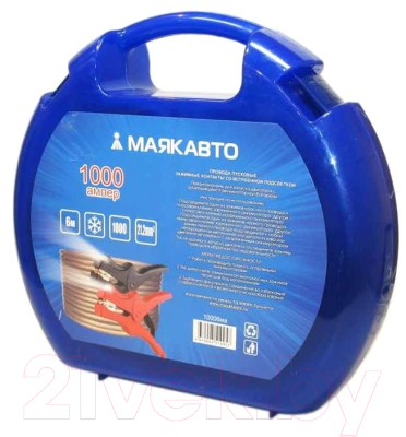Стартовые провода Маяк авто 1000А / 10006ма