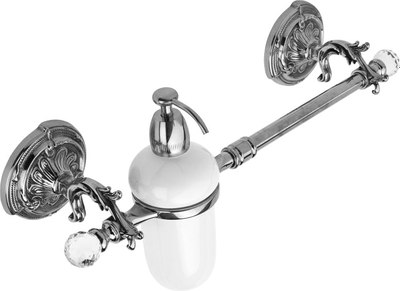 Держатель для полотенца Art&Max Barocco Crystal AM-2057-Cr-C  - фото