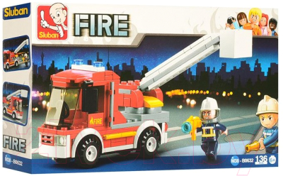 Конструктор Sluban Пожарная машина / M38-B0632 - фото