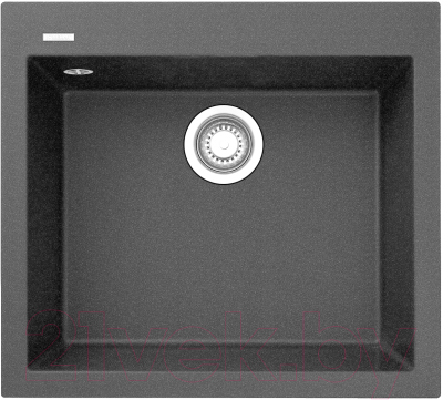 Мойка кухонная Longran Cube CUG560.500 (лава) - фото