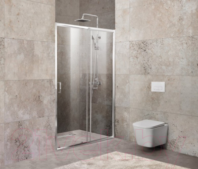 Душевая дверь BelBagno Unique-BF-1-100/115-C-Cr