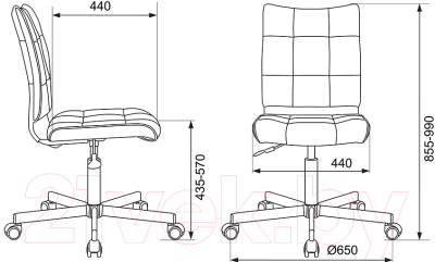 Кресло офисное Бюрократ CH-330M