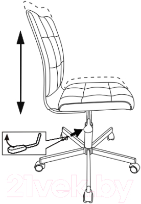 Кресло офисное Бюрократ CH-330M