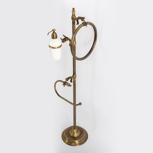 Стойка для туалетной бумаги Art&Max Barocco AM-2164-Br