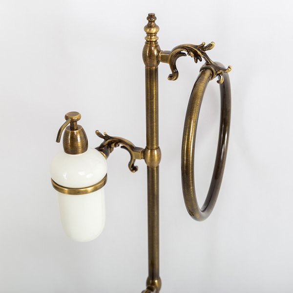 Стойка для туалетной бумаги Art&Max Barocco AM-2164-Br