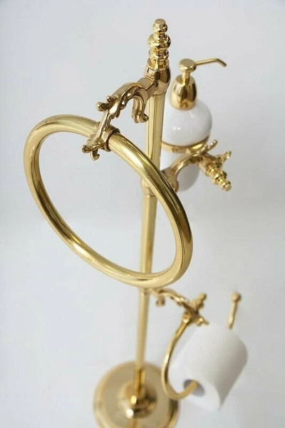 Стойка для туалетной бумаги Art&Max Barocco AM-2164-Do-Ant