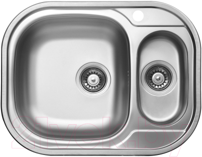 Мойка кухонная Ukinox Галант GAP620.480 15GT8K 2L - фото