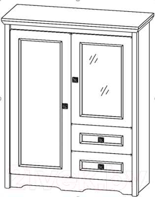 Тумба Мебель-Неман Тиволи МН-035-05