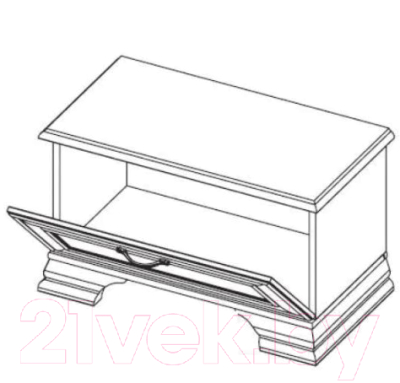 Тумба в прихожую Мебель-Неман Юнона МН-132-31