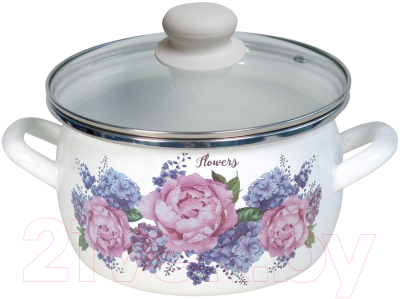 Кастрюля Сантэкс Гортензия 1-2425112 - фото