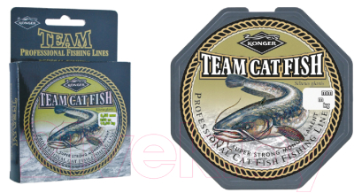 Леска монофильная Konger Team Cat Fish 0.60мм 225м / 214003060