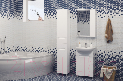 Шкаф с зеркалом для ванной Garda Marko-3/R (65)