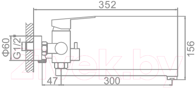 Смеситель Ledeme L72203