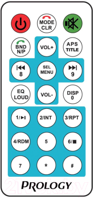 Бездисковая автомагнитола Prology CMX-210