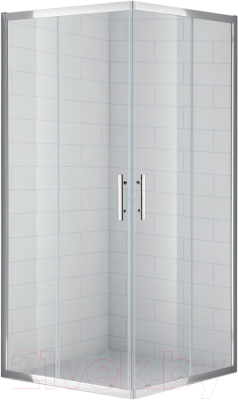 Душевой уголок Cezares ECO-O-A-2-90-P-Cr - фото