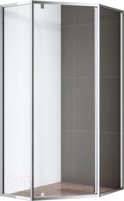 Душевой уголок Cezares ECO-O-P-1-90-C-Cr - фото