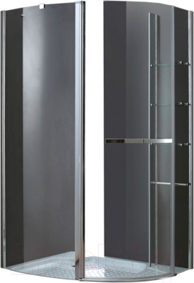 Душевой уголок Cezares ELENA-W-RH-1-120/90-C-Cr-L - фото
