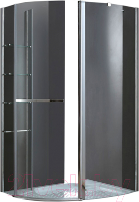 Душевой уголок Cezares ELENA-W-RH-1-120/90-C-Cr-R - фото