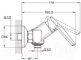 Смеситель G.Lauf LOF5-A033