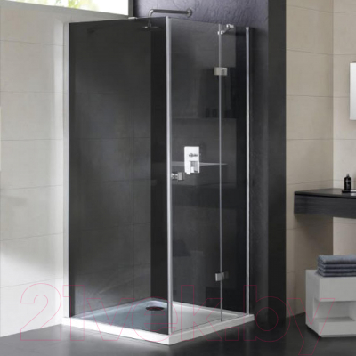 Душевая стенка Cezares CRYSTAL-S-80-FIX-C-Cr-L