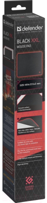 Коврик для мыши Defender Black XXL / 50559