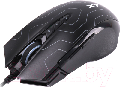 Мышь A4Tech X89 Maze Black