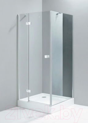 Душевая стенка Cezares CET-D-100-FIX-P-Cr-R (боковая)