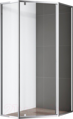 Душевая стенка Cezares ECO-O-100-FIX-P-Cr (боковая)