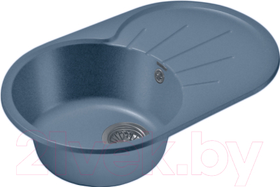 Мойка кухонная GranFest Rondo GF-R750L (графит) - фото