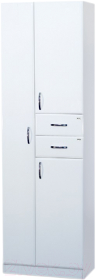 Шкаф-пенал для ванной Misty 60 / Э-05060-01Бк - фото