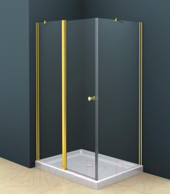 Душевая стенка Cezares Royal PALACE-A-100-FIX-C-G (боковая)