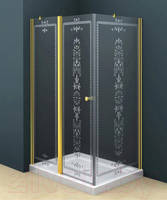 Душевая стенка Cezares Royal PALACE-A-100-FIX-CP-G