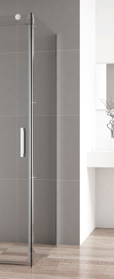 Душевая стенка Cezares STYLUS-SOFT-100-FIX-C-Cr (боковая)