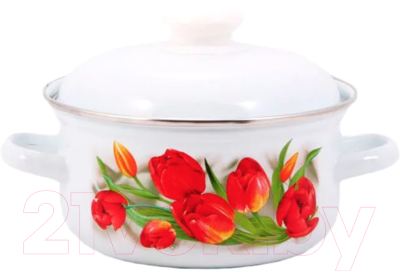 Кастрюля Лысьвенские эмали Ласковый май С-1510 АП2/4 - фото