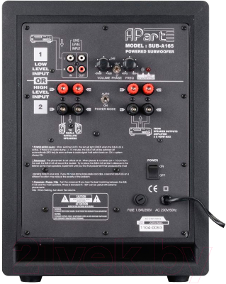 Элемент акустической системы Apart Suba 165BL