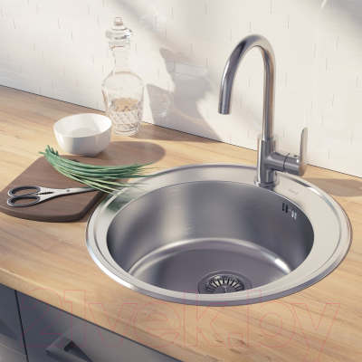 Мойка кухонная IDDIS Basic BAS51S0i77