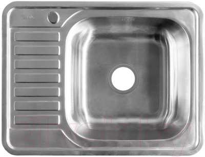 Мойка кухонная IDDIS Basic BAS65SRi77 (чаша справа) - фото