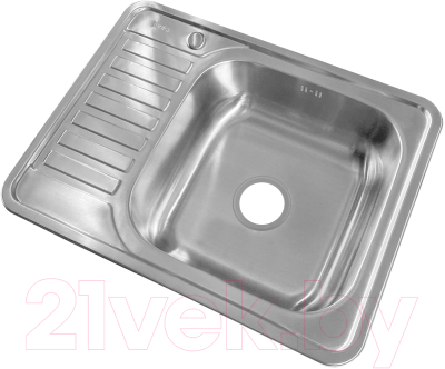 Мойка кухонная IDDIS Basic BAS65SRi77 (чаша справа)