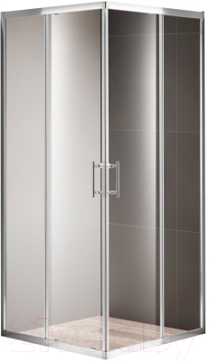 Душевой уголок Cezares MOMENTO-A-2-80-C-Cr - фото