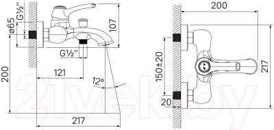 Смеситель Iddis Oldie OLDYG00i02