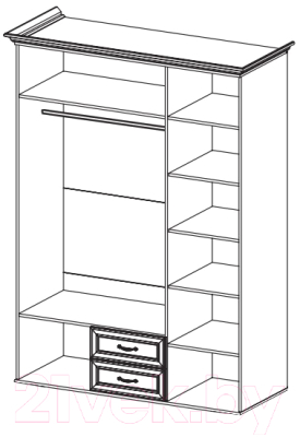 Шкаф Мебель-Неман Тиволи МН-035-23