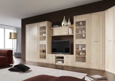 Шкаф-пенал Мебельград Элана 58.5x41x208.5